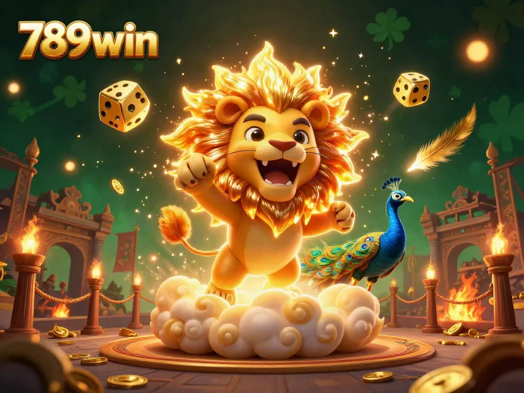 Experience thrilling wins with the vibrant energy of 789win in a captivating casino scene.