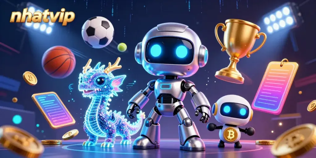 Experience thrilling bets with nhatvip's engaging online gaming atmosphere featuring dynamic sports elements.