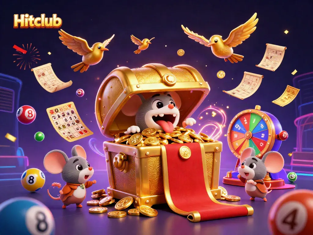 Engage in vibrant games at Hitclub with dynamic characters and exciting casino elements.